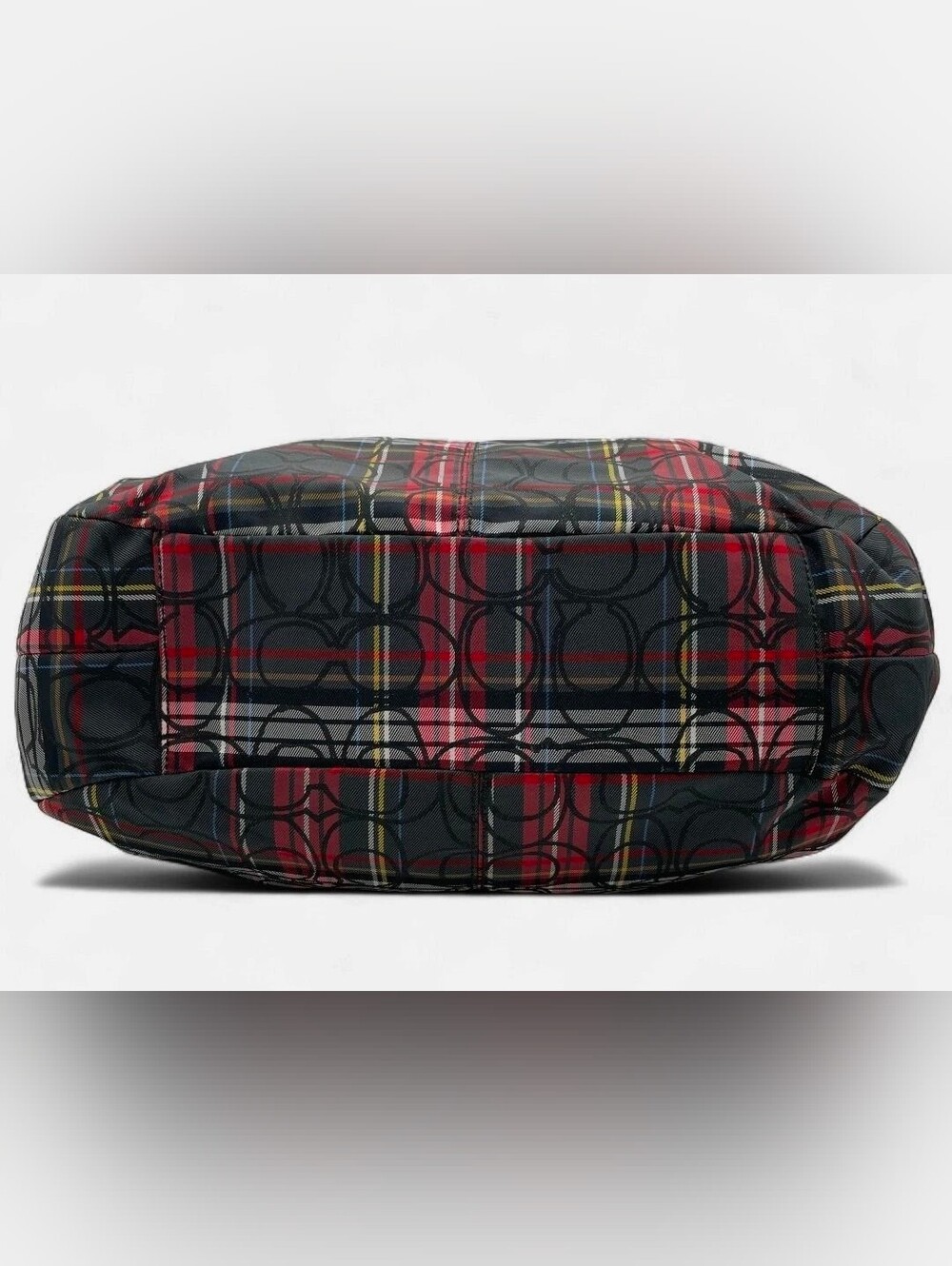 Coach Soho Black & Red Plaid Bag - Picture 5 of 16